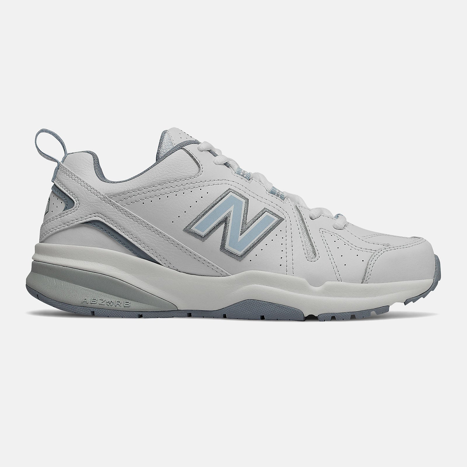 608v5 | New Balance Shoes White/Light Blue - Women
