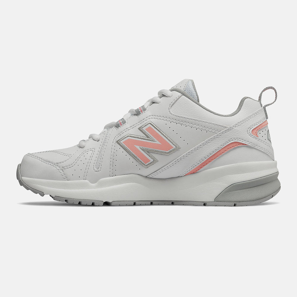 608v5 | New Balance Shoes White/Pink - Women