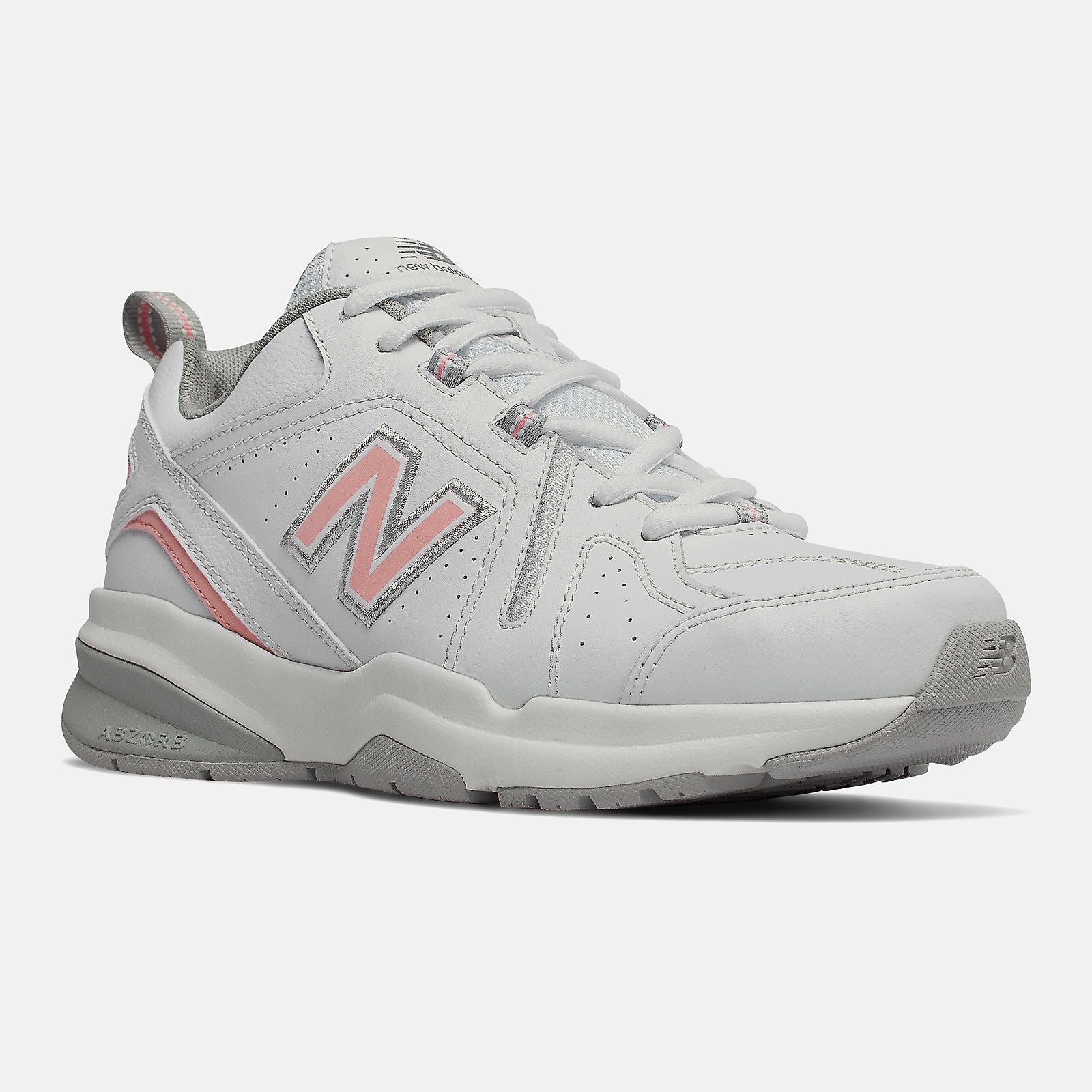 608v5 | New Balance Shoes White/Pink - Women