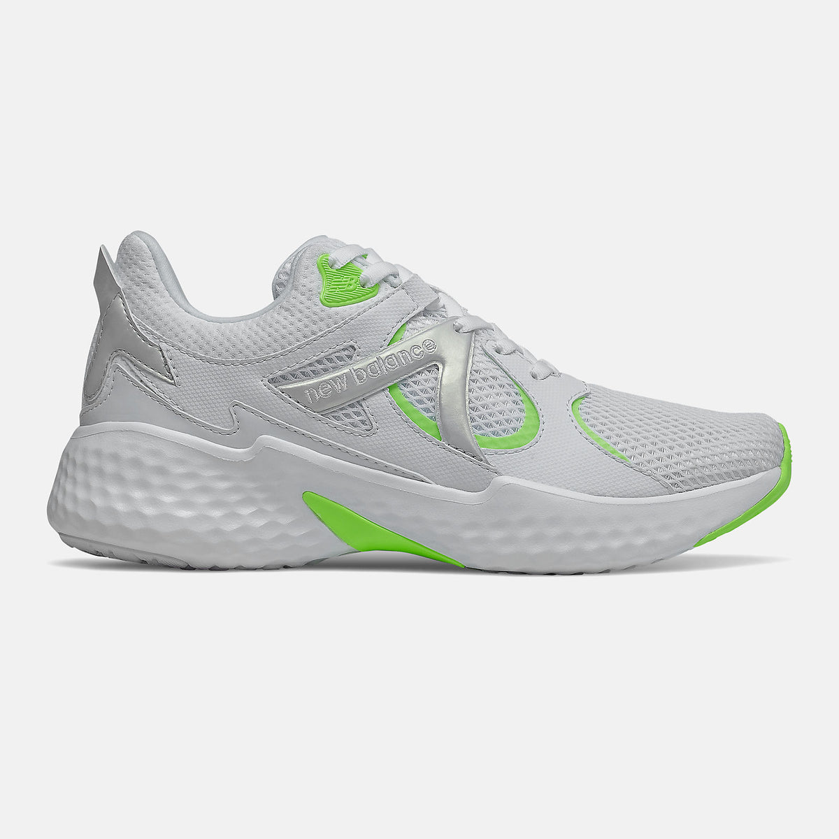 Fresh Foam Yaru Iridescent | New Balance Shoes White/Lime Glo - Women